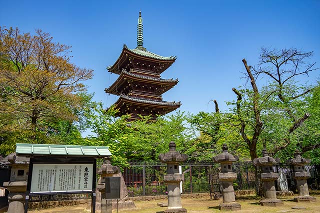 旧寛永寺五重塔