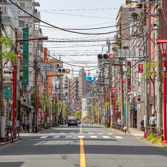 吉原大門跡