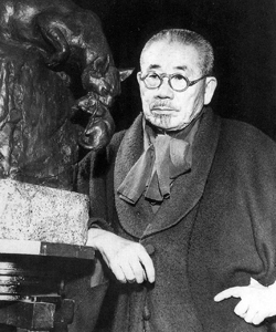 在朝仓雕塑馆里欣赏美